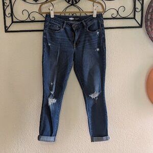 Old Navy Pop Icon Distressed Skinny Jeans | Size 8